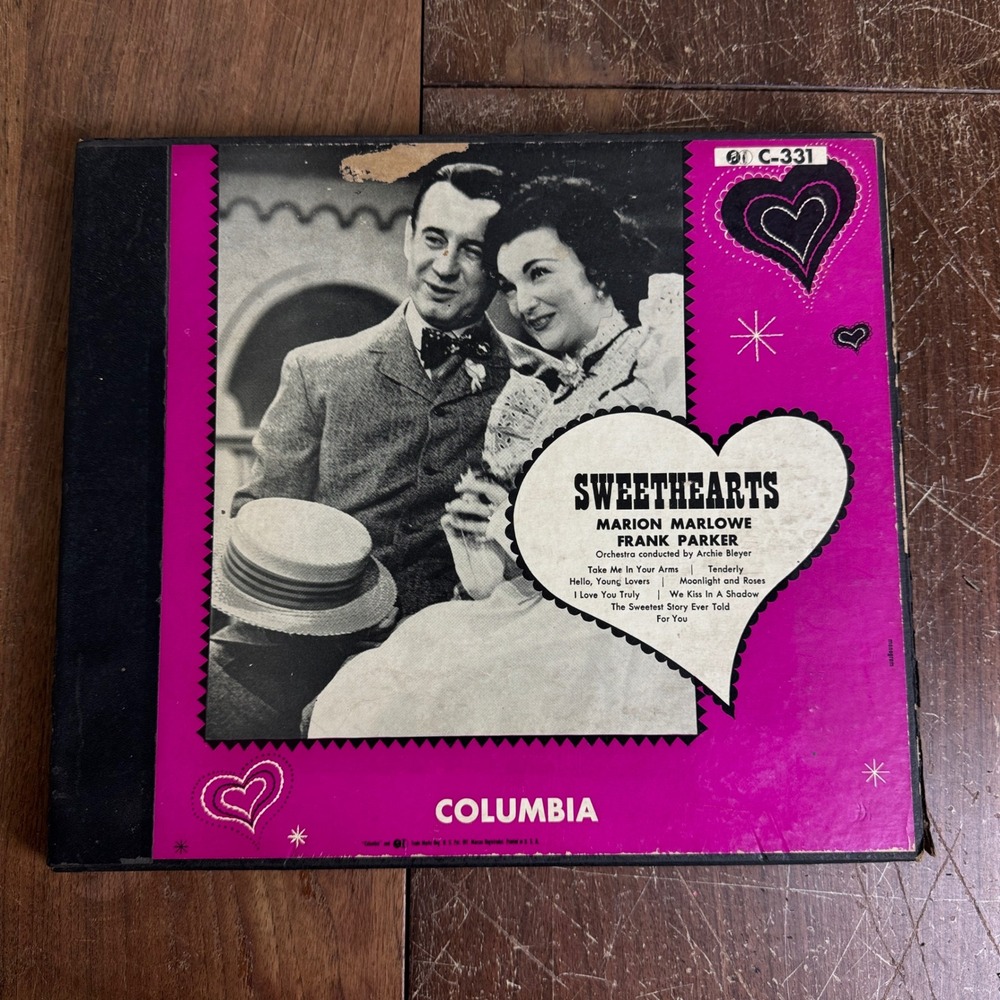 1953 Sweethearts Marion Marlowe Frank Parker Columbia Records COMPLETE‎ set